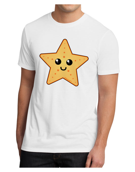 Cute Starfish Men's Sublimate Tee by TooLoud-TooLoud-White-Small-Davson Sales