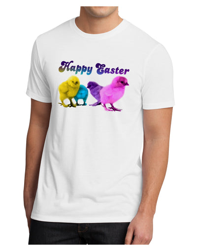 Happy Easter Peepers Men's Sublimate Tee-Mens-Tshirts-TooLoud-White-Small-Davson Sales