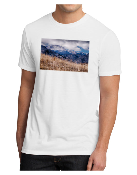 Pikes Peak CO Mountains Men's Sublimate Tee by TooLoud-TooLoud-White-Small-Davson Sales