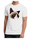 Cute Disgruntled Siamese Cat Men's Sublimate Tee-TooLoud-White-Small-Davson Sales