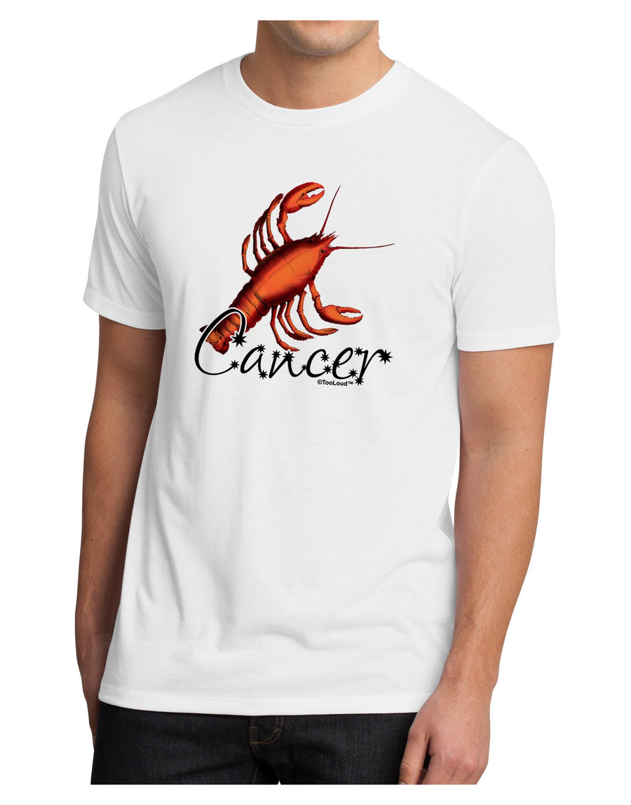 Cancer Color Illustration Men's Sublimate Tee-TooLoud-White-2XL-Davson Sales