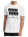 Twelve Drummers Drumming Text Men's Sublimate Tee-TooLoud-White-Small-Davson Sales