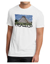 Mexico - Mayan Temple Cut-out Men's Sublimate Tee-TooLoud-White-Small-Davson Sales