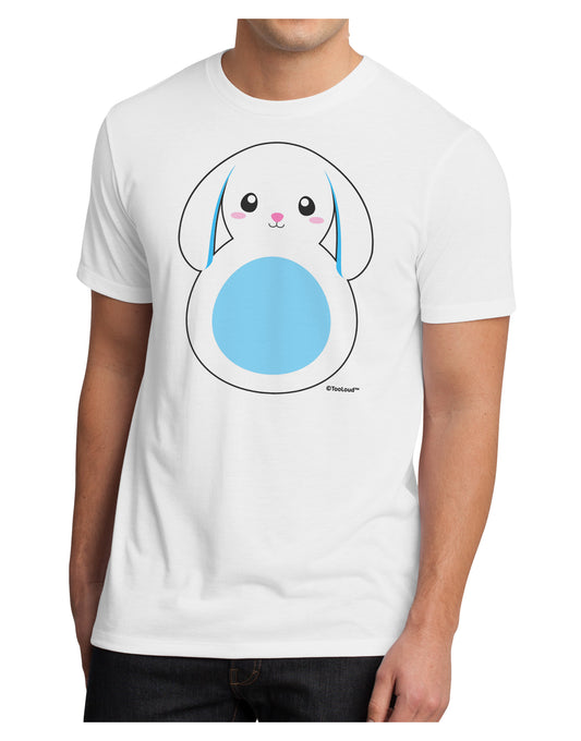 Cute Bunny with Floppy Ears - Blue Men's Sublimate Tee by TooLoud-TooLoud-White-Small-Davson Sales