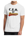 CEO Of Epicness Men's Sublimate Tee-TooLoud-White-2XL-Davson Sales