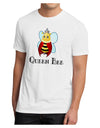 Queen Bee Text Men's Sublimate Tee-TooLoud-White-Small-Davson Sales