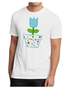 Easter Tulip Design - Blue Men's Sublimate Tee by TooLoud-TooLoud-White-Small-Davson Sales