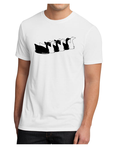 Six Geese A laying Men's Sublimate Tee-TooLoud-White-Small-Davson Sales