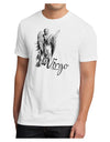 Virgo Illustration Men's Sublimate Tee-TooLoud-White-Small-Davson Sales