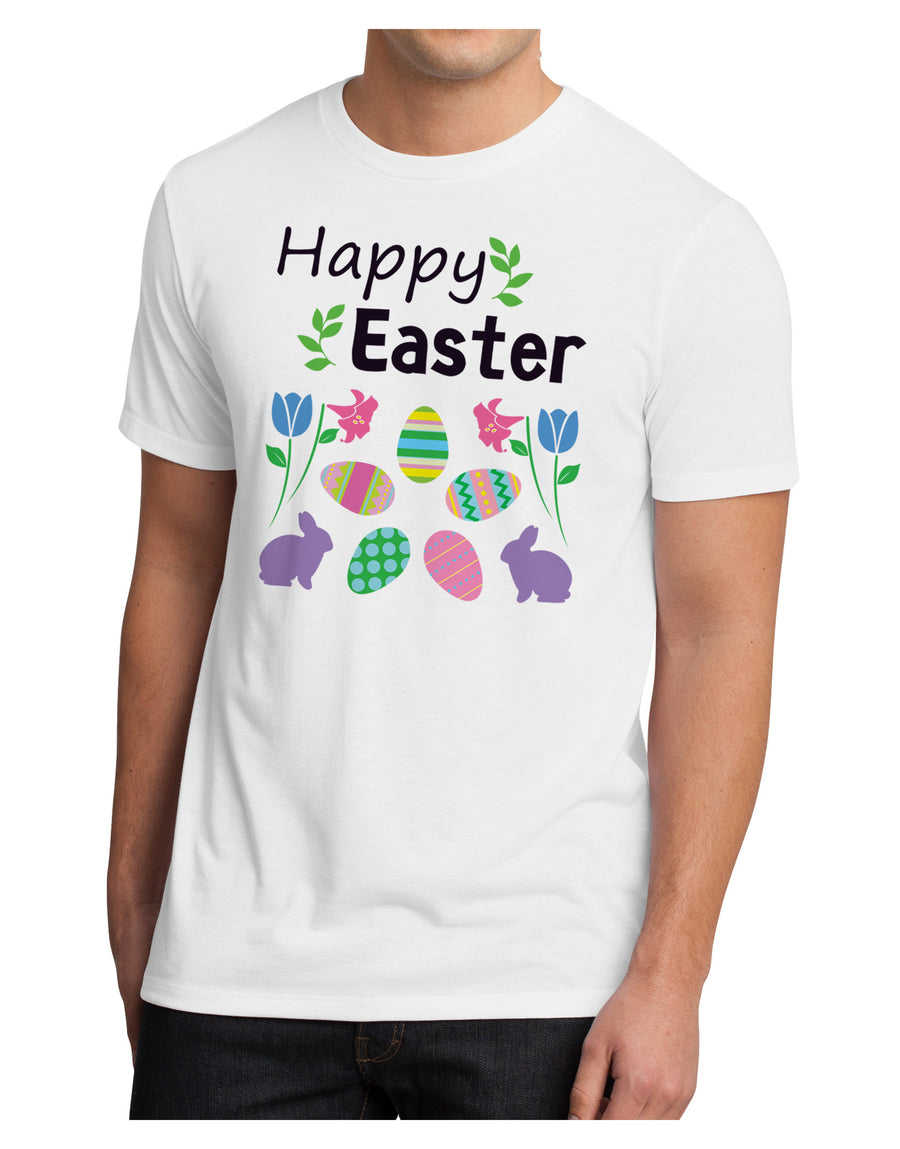 Happy Easter Design Men's Sublimate Tee-TooLoud-White-Small-Davson Sales