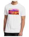 Colorful Colorado Mountains Men's Sublimate Tee-TooLoud-White-Small-Davson Sales