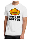 Sombrero Design - Cinco de Mayo Men's Sublimate Tee by TooLoud-TooLoud-White-Small-Davson Sales