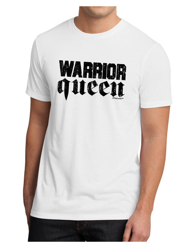 Warrior Queen Script Men's Sublimate Tee-TooLoud-White-Small-Davson Sales