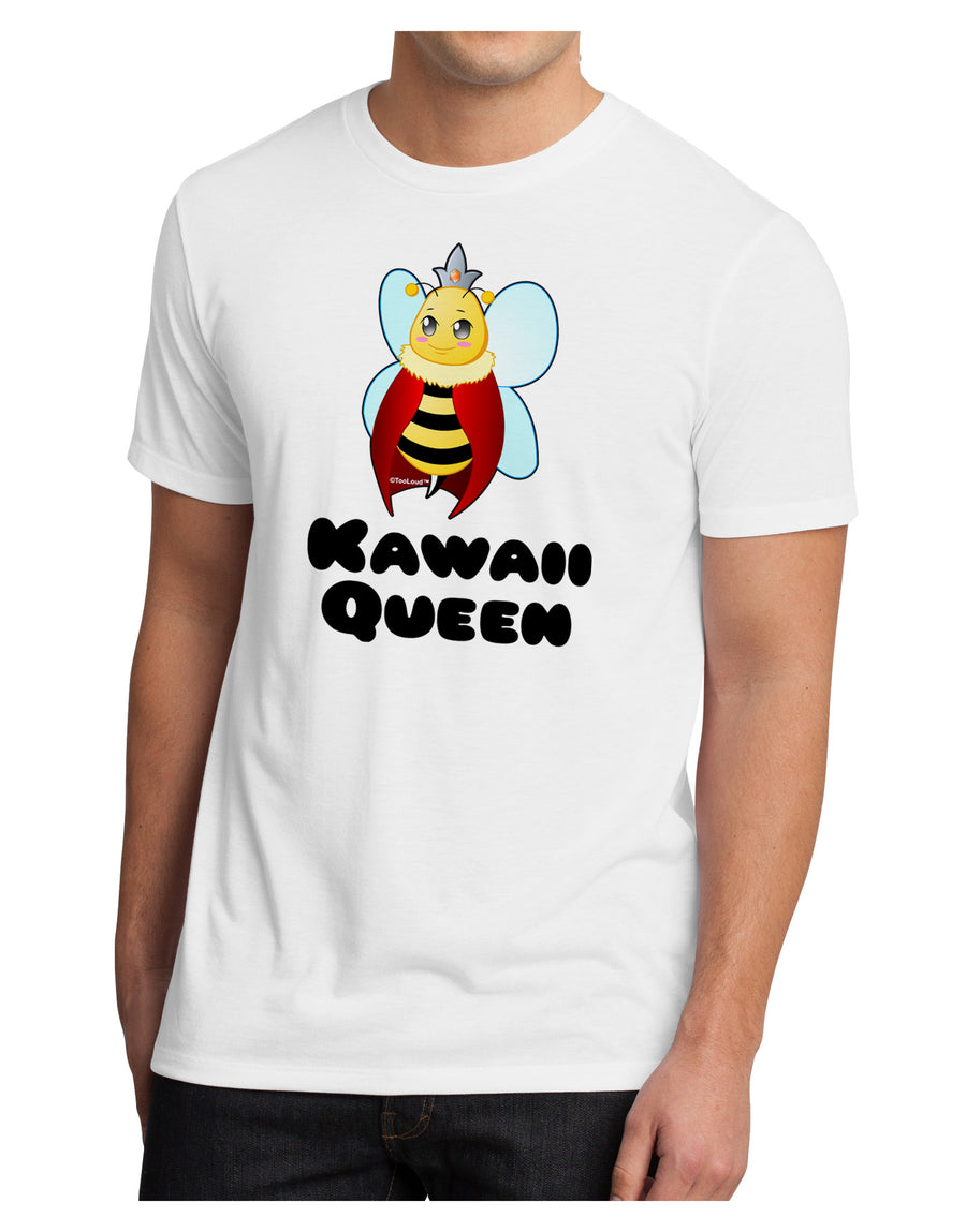 Kawaii Queen Queen Bee Men's Sublimate Tee-TooLoud-White-Small-Davson Sales