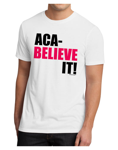 Aca Believe It Men's Sublimate Tee-TooLoud-White-Small-Davson Sales