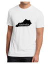 Kentucky - United States Shape Men's Sublimate Tee by TooLoud-Clothing-TooLoud-White-Small-Davson Sales