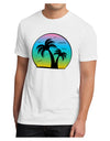 Palm Trees Silhouette - Beach Sunset Design Men's Sublimate Tee-TooLoud-White-Small-Davson Sales