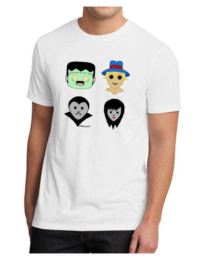 Cute Pixel Monsters Men's Sublimate Tee-TooLoud-White-Small-Davson Sales