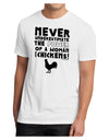 A Woman With Chickens Men's Sublimate Tee-TooLoud-White-Small-Davson Sales