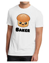 Baker Cute Roll Men's Sublimate Tee-TooLoud-White-Small-Davson Sales