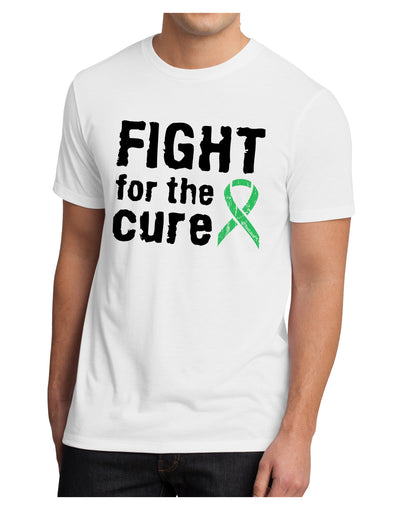 Fight for the Cure - Light Green Ribbon Celiac Disease Men's Sublimate Tee-TooLoud-White-Small-Davson Sales