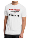 Male Nurses - Stick It Men's Sublimate Tee-TooLoud-White-Small-Davson Sales