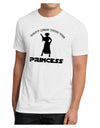 Don't Mess With The Princess Men's Sublimate Tee-TooLoud-White-Small-Davson Sales