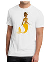 Mermaid Design - Yellow Men's Sublimate Tee-TooLoud-White-Small-Davson Sales