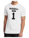 Baseball Mom Jersey Men's Sublimate Tee-TooLoud-White-Small-Davson Sales