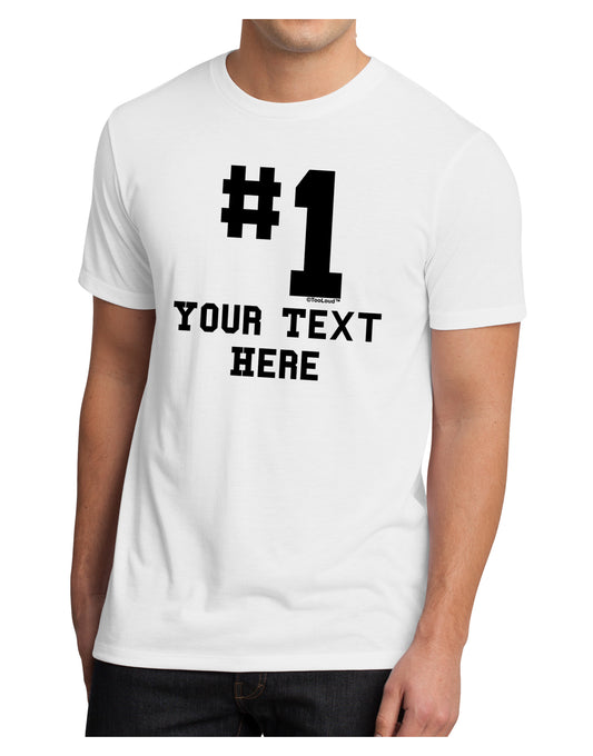 Personalized Number 1 Men's Sublimate Tee by TooLoud-TooLoud-White-Small-Davson Sales