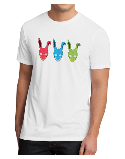 Scary Bunny Tri-color Men's Sublimate Tee-TooLoud-White-Small-Davson Sales