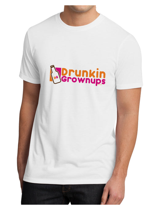 Drunken Grown ups Funny Drinking Men's Sublimate Tee by TooLoud-TooLoud-White-Small-Davson Sales