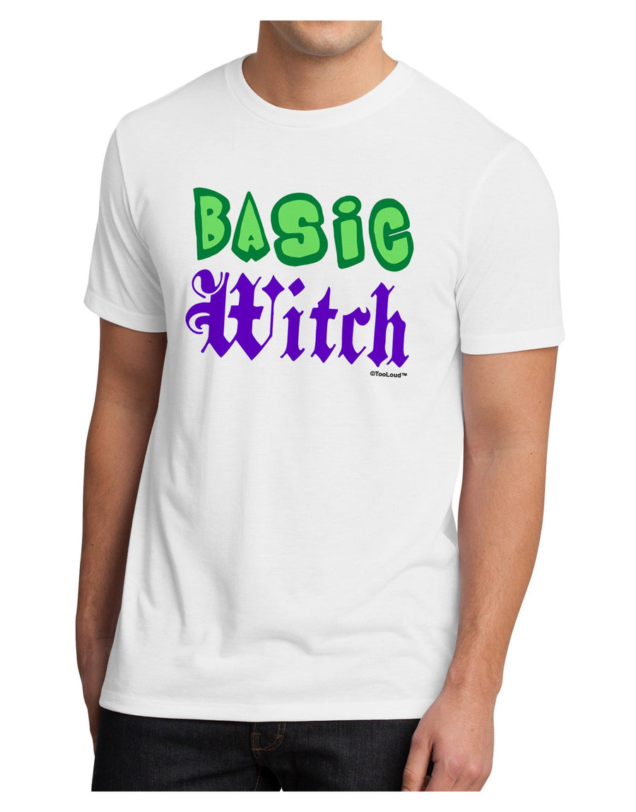 Basic Witch Color Green Men's Sublimate Tee-TooLoud-White-2XL-Davson Sales