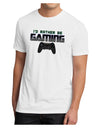 I'd Rather Be Gaming Men's Sublimate Tee-TooLoud-White-Small-Davson Sales