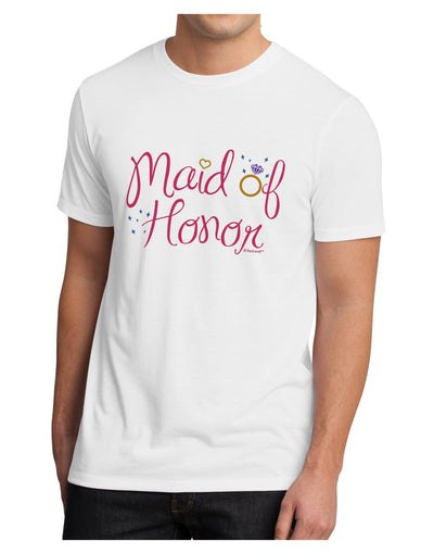 Maid of Honor - Diamond Ring Design - Color Men's Sublimate Tee-TooLoud-White-Small-Davson Sales