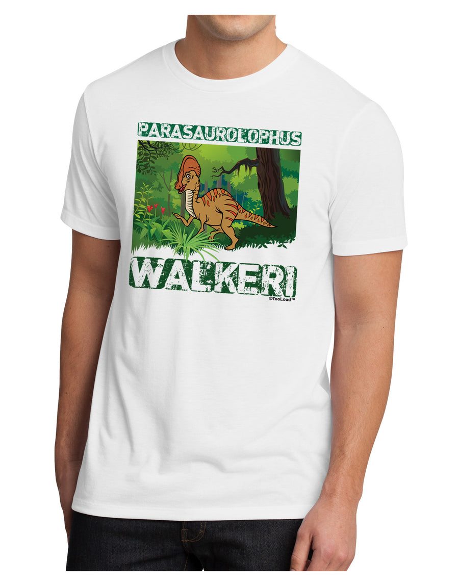 Parasaurolophus Walkeri - With Name Men's Sublimate Tee-TooLoud-White-Small-Davson Sales