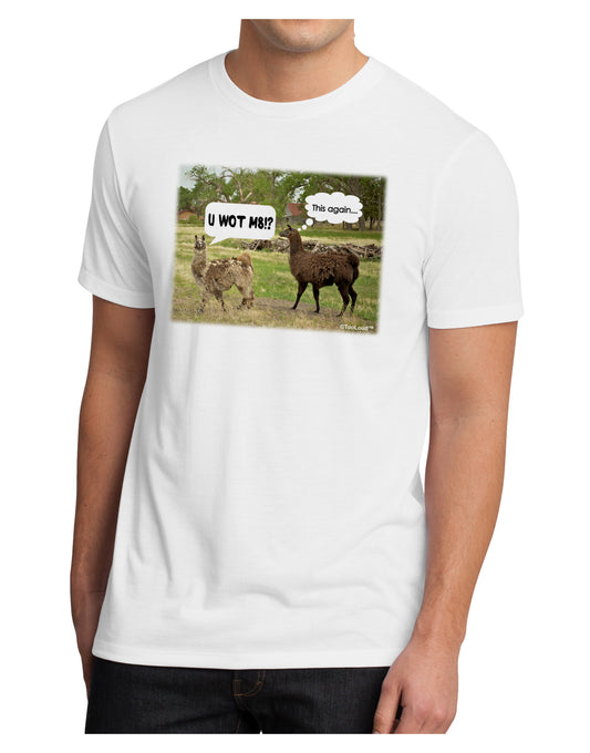 Angry Standing Llamas Men's Sublimate Tee by TooLoud-TooLoud-White-Small-Davson Sales
