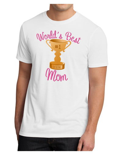 World's Best Mom - Number One Trophy Men's Sublimate Tee-TooLoud-White-Small-Davson Sales