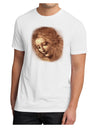 Lady With Disheveled Hair Men's Sublimate Tee-TooLoud-White-Small-Davson Sales