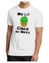 My First Cinco de Mayo - Cute Cactus Design Men's Sublimate Tee by TooLoud-TooLoud-White-Small-Davson Sales