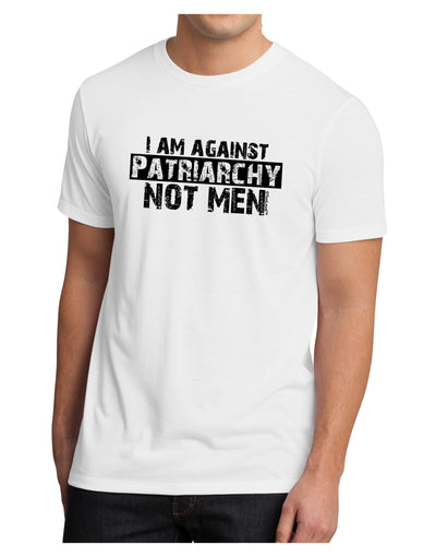 I Am Against Patriarchy Men's Sublimate Tee-TooLoud-White-Small-Davson Sales