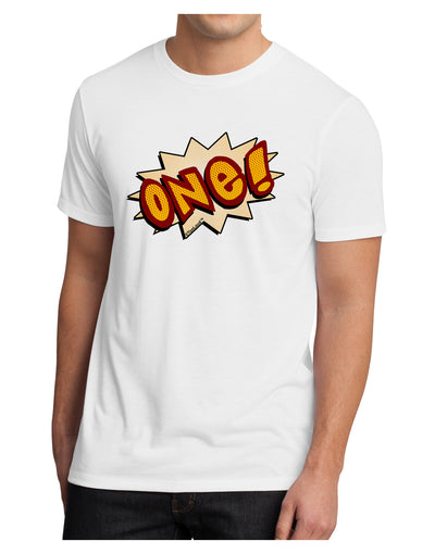 Onomatopoeia One Birthday Men's Sublimate Tee-TooLoud-White-Small-Davson Sales