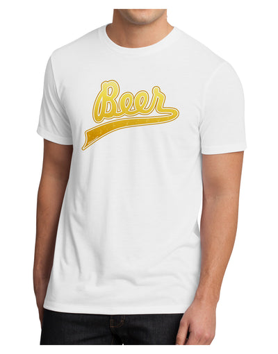 Beer Jersey Men's Sublimate Tee-TooLoud-White-Small-Davson Sales