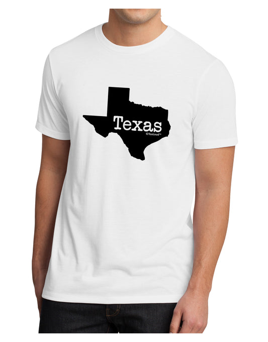 Texas - United States Shape Men's Sublimate Tee by TooLoud-TooLoud-White-Small-Davson Sales