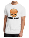 Roll Out Cute Roll Men's Sublimate Tee-TooLoud-White-Small-Davson Sales