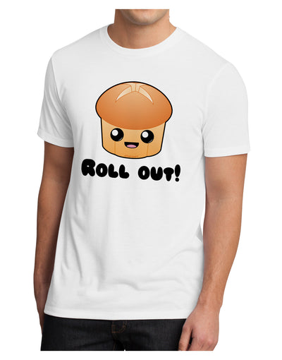 Roll Out Cute Roll Men's Sublimate Tee-TooLoud-White-Small-Davson Sales