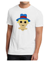 Cute Pixel Scarecrow Men's Sublimate Tee-TooLoud-White-Small-Davson Sales