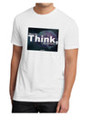 What We Think Buddha Men's Sublimate Tee-TooLoud-White-Small-Davson Sales