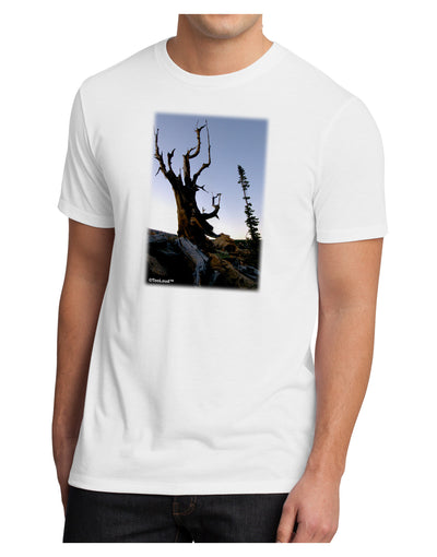 Colorado Mountain Scenery Men's Sublimate Tee-TooLoud-White-Small-Davson Sales