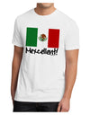 Mexcellent - Mexican Flag Men's Sublimate Tee-TooLoud-White-Small-Davson Sales